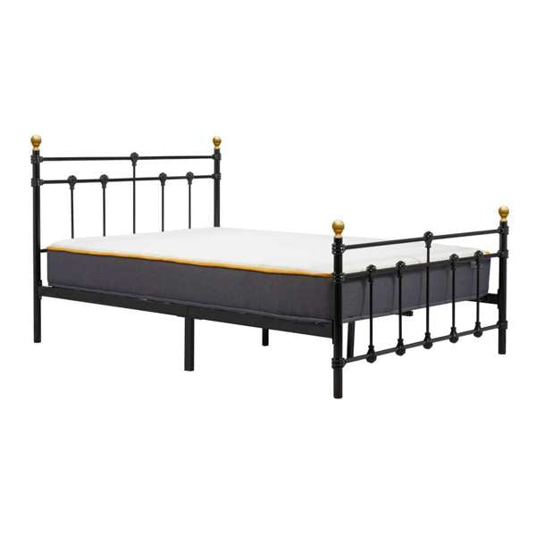 135cm Atlas Bed Black