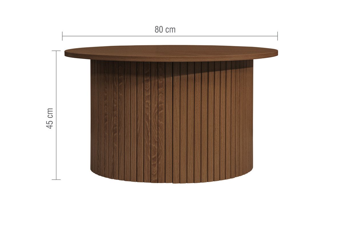 Axel Round Fluted Coffee Table