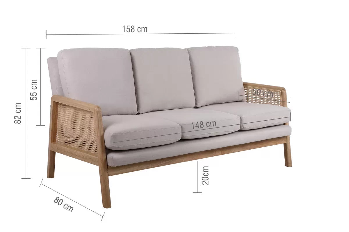 Ida 3 Seater Chair