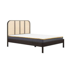 180cm Margot Rattan Bed Black