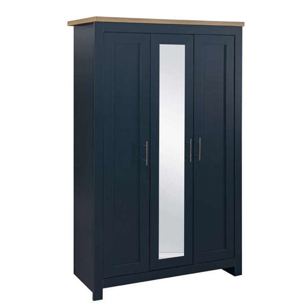 Highgate 3 Door Wardrobe With Mirror