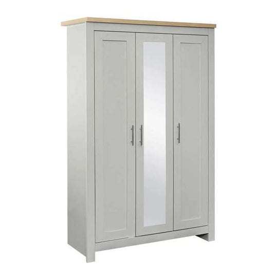 Highgate 3 Door Wardrobe With Mirror