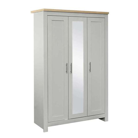 Highgate 3 Door Wardrobe With Mirror