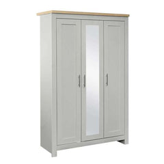 Highgate 3 Door Wardrobe With Mirror