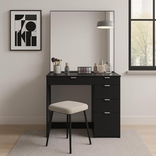 Ava 5 Drawer Dressing Table