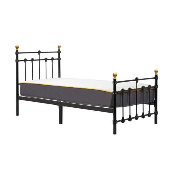 90cm Atlas Bed Black