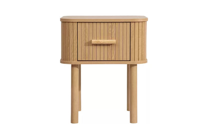 Axel 1 Drawer Fluted Bedside
