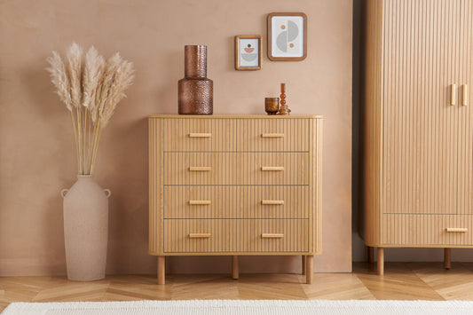 Axel 5 Drawer Fluted Chest