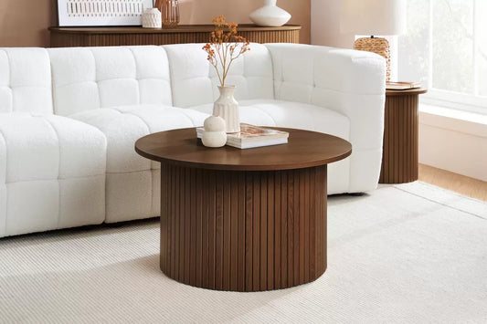 Axel Round Fluted Coffee Table