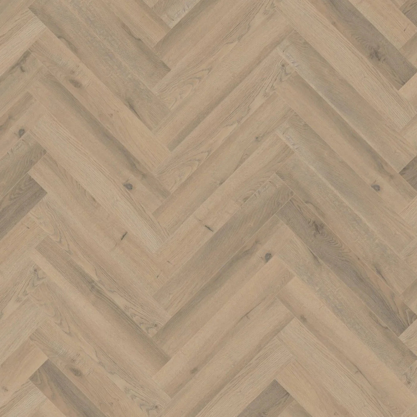 Greige Oak Herringbone Laminate
