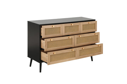 Croxley 7 Drawer Rattan Chest
