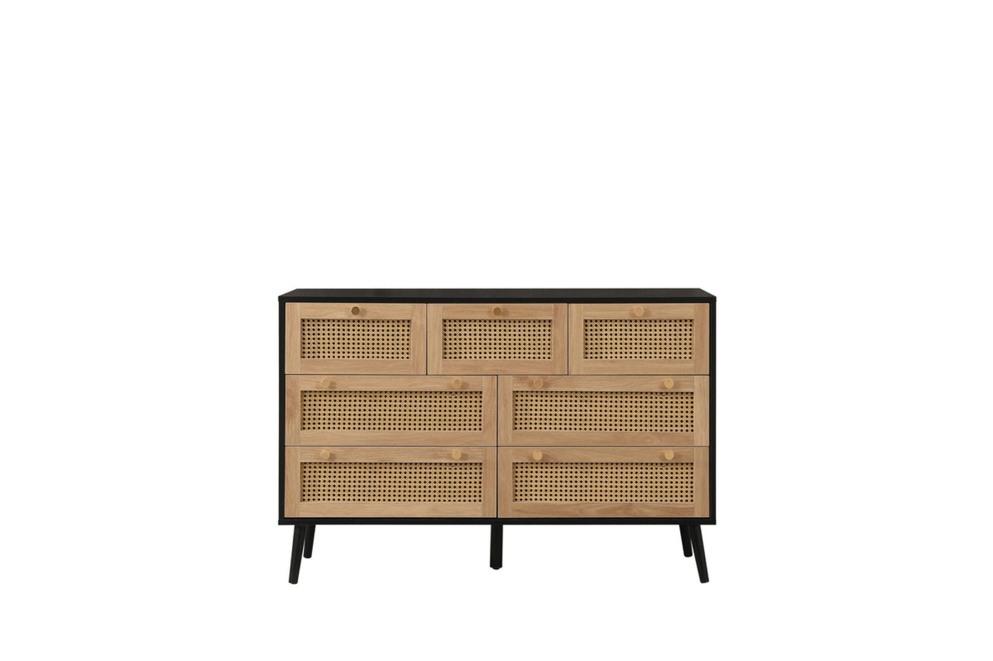 Croxley 7 Drawer Rattan Chest