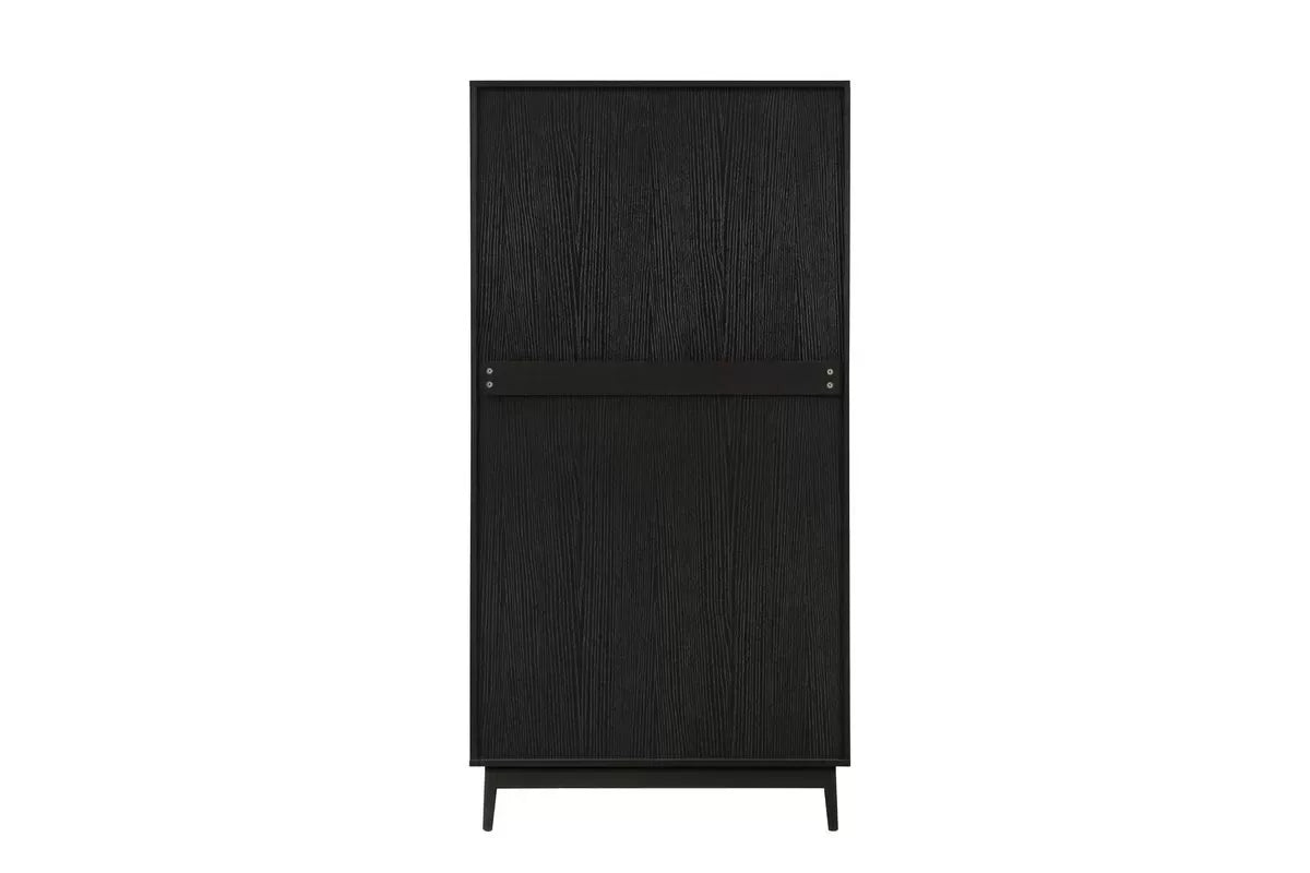 Croxley 2 Door 1 Drawer Rattan Wardrobe