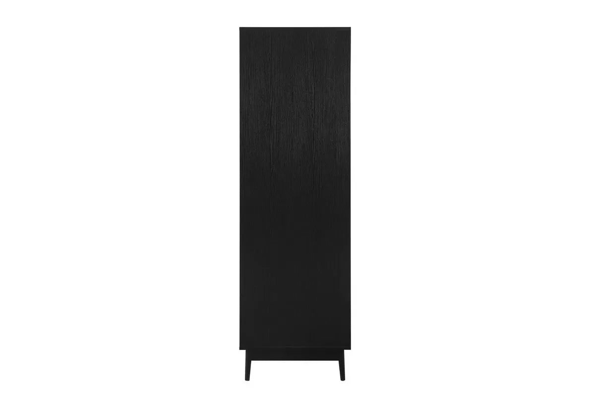 Croxley 2 Door 1 Drawer Rattan Wardrobe