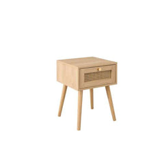 Croxley 1 Drawer Rattan Bedside