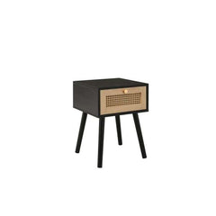 Croxley 1 Drawer Rattan Bedside