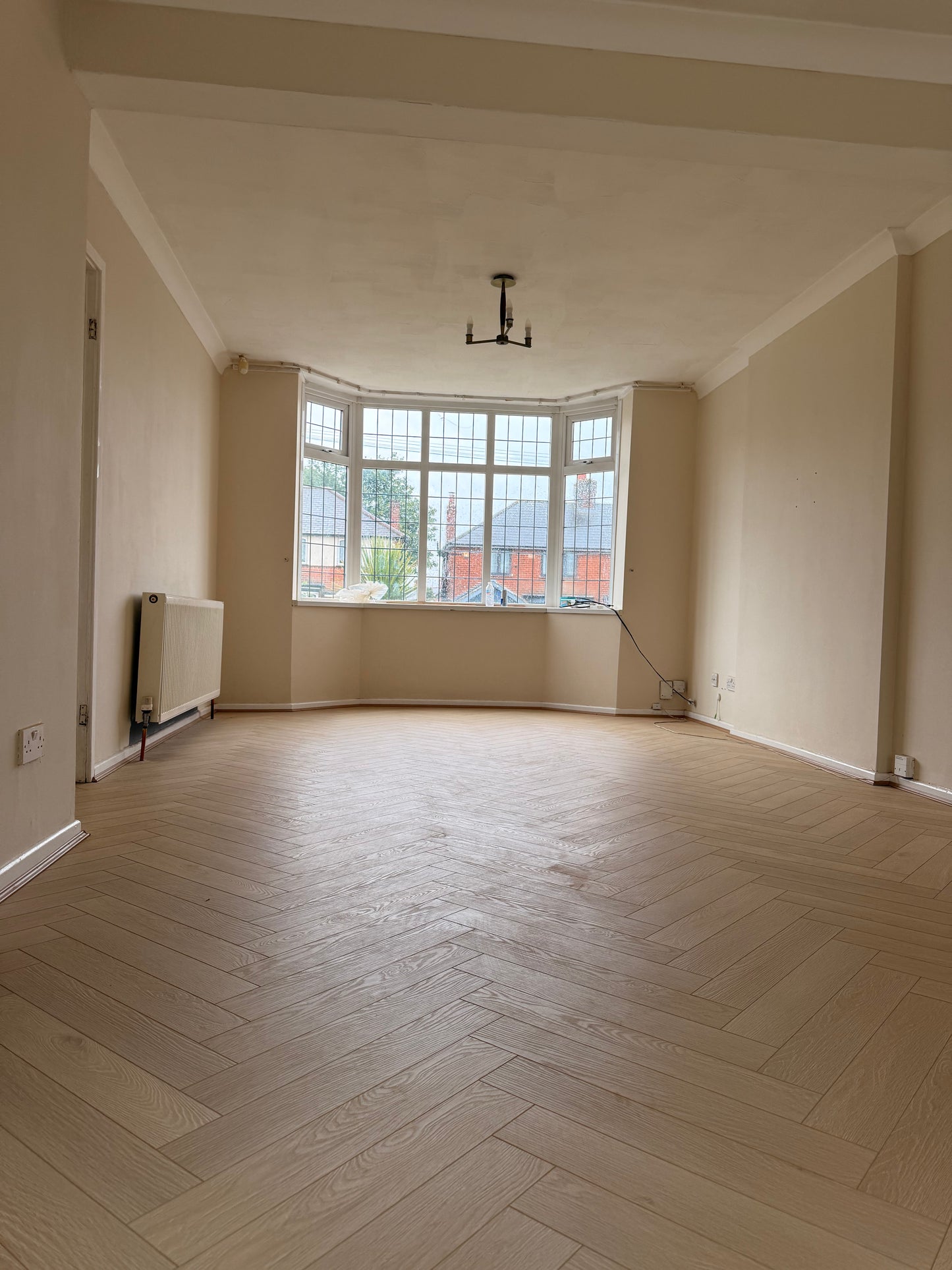 Denver Oak herringbone Laminate