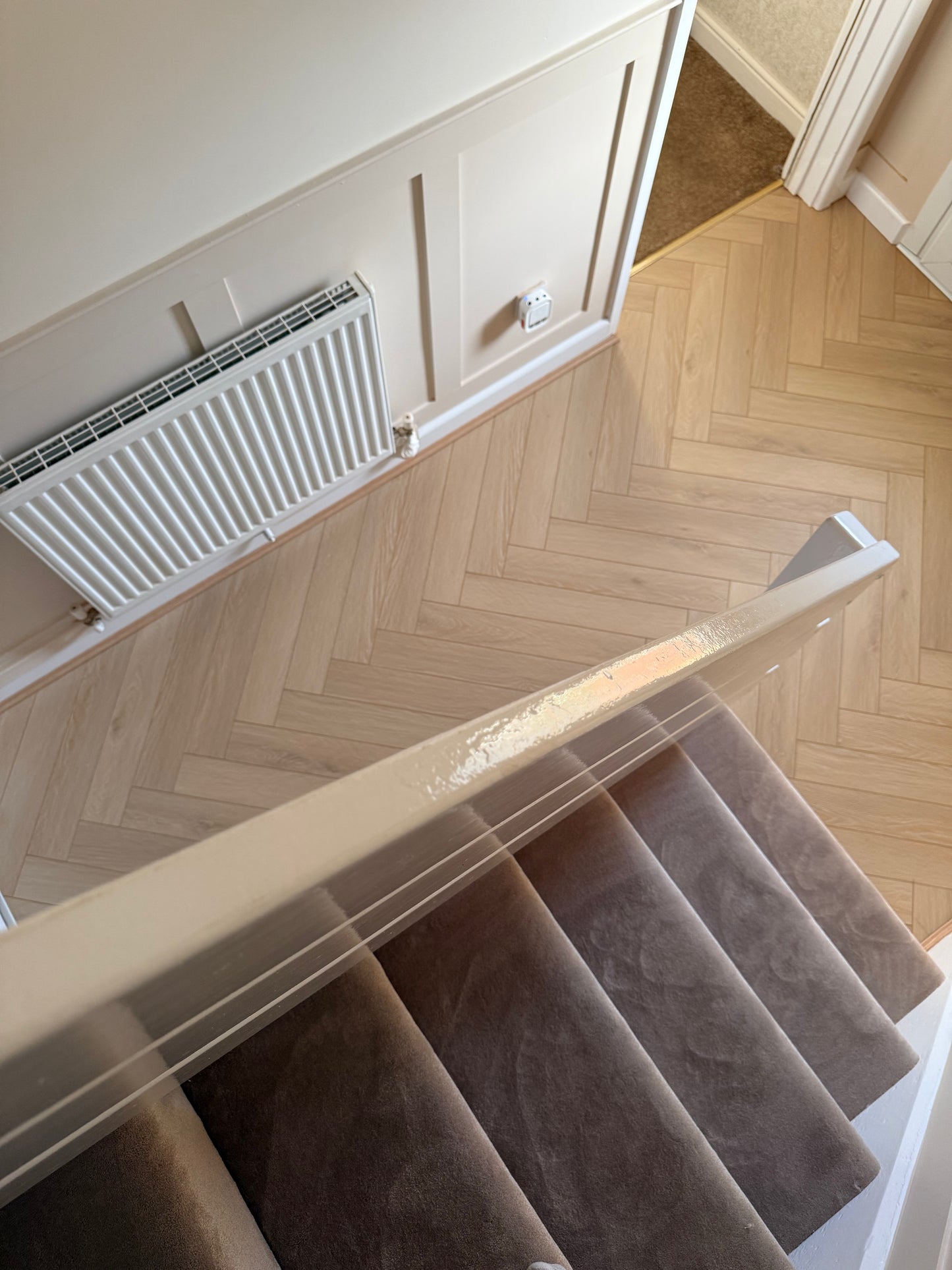 Denver Oak herringbone Laminate