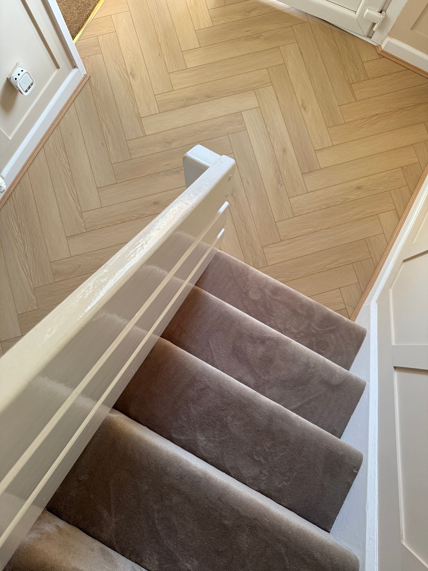 Denver Oak herringbone Laminate