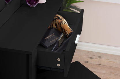 Evelyn 1 Drawer Sliding Mirror Dressing Table