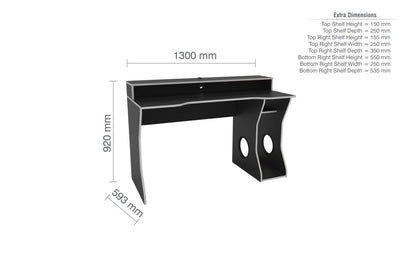Enzo Gaming Computer Desk