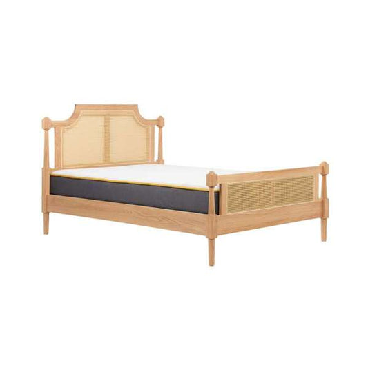 Geneva King Rattan Bed