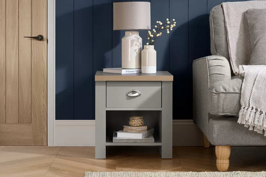Highgate 1 Drawer Lamp Table
