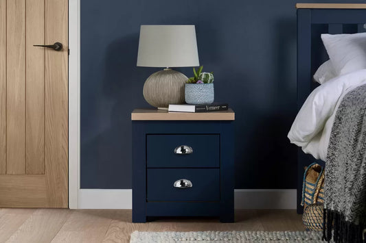 Highgate 2 Drawer Bedside