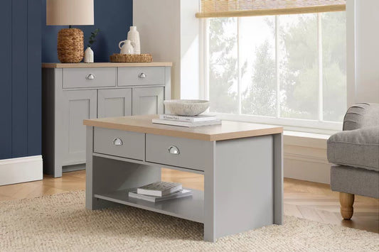 Highgate 2 Drawer Coffee Table