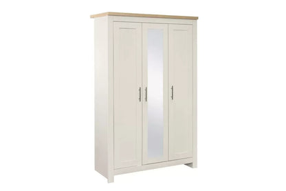 Highgate 3 Door Wardrobe With Mirror