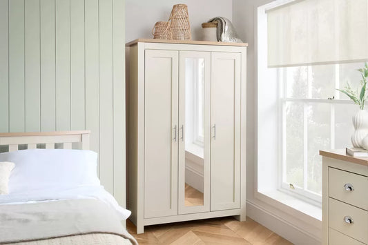Highgate 3 Door Wardrobe With Mirror