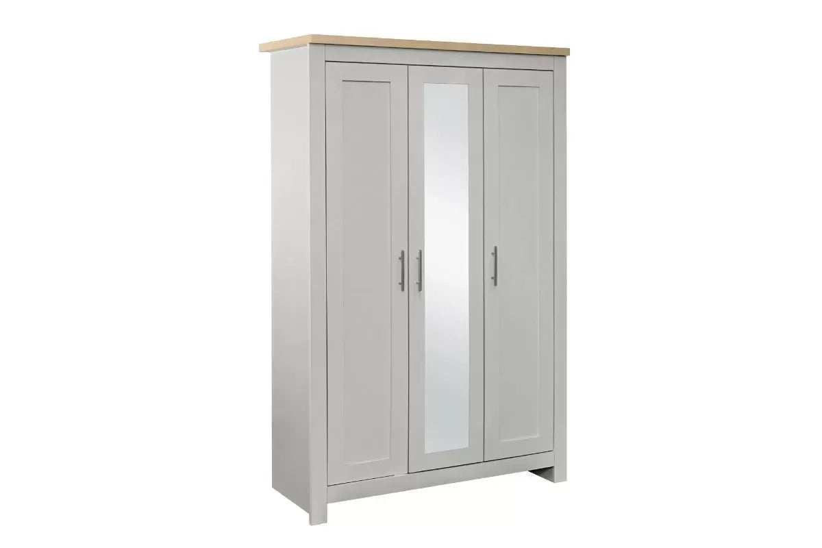 Highgate 3 Door Wardrobe With Mirror