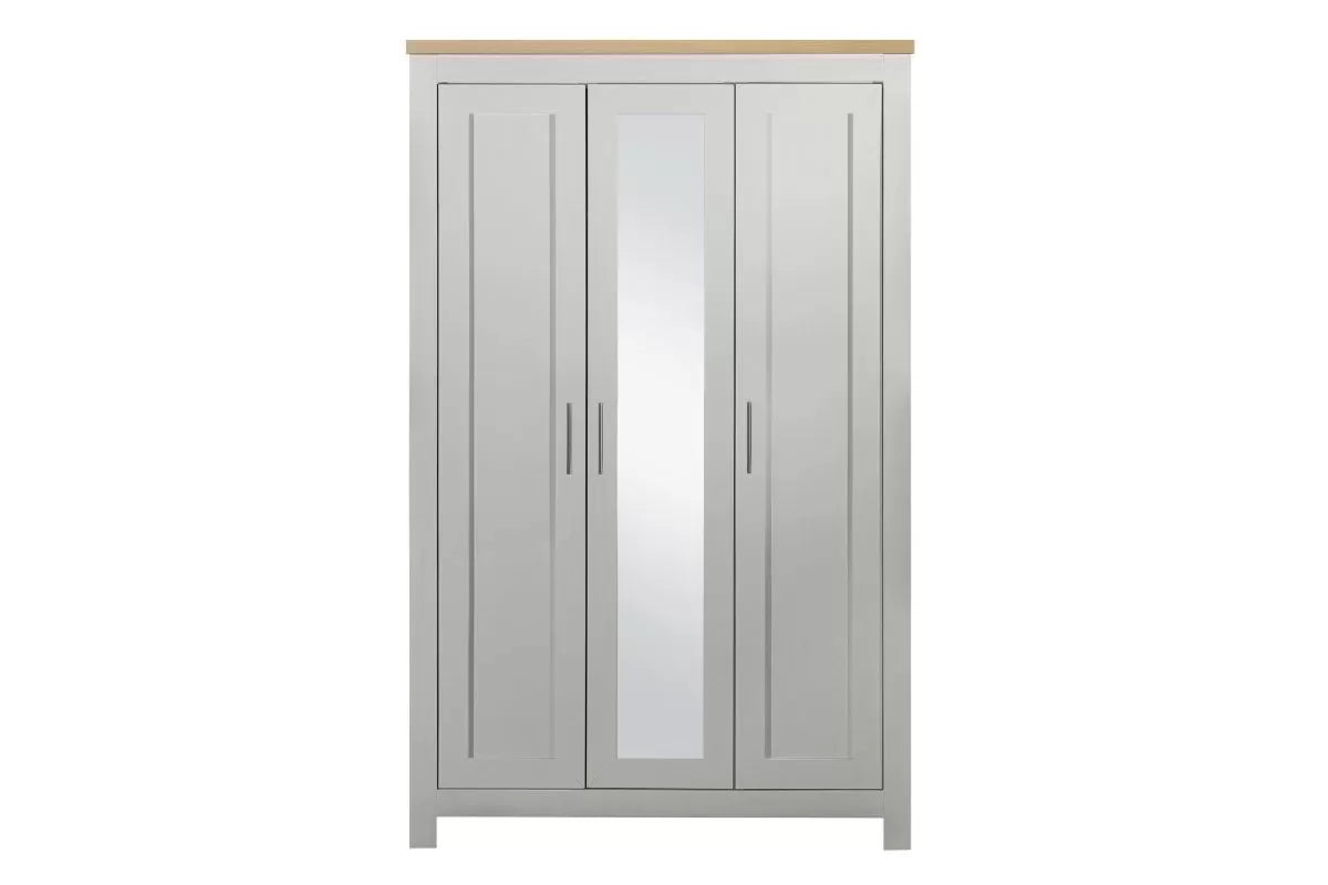 Highgate 3 Door Wardrobe With Mirror