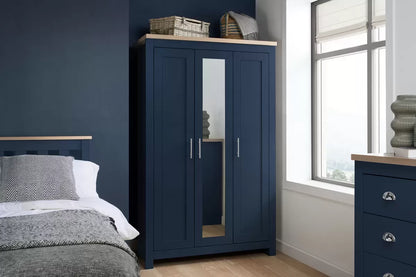 Highgate 3 Door Wardrobe With Mirror