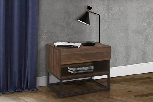 Houston 1 Drawer Bedside