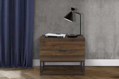 Houston 2 Drawer Bedside