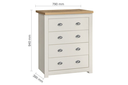 Highgate 4 Drawer Chest