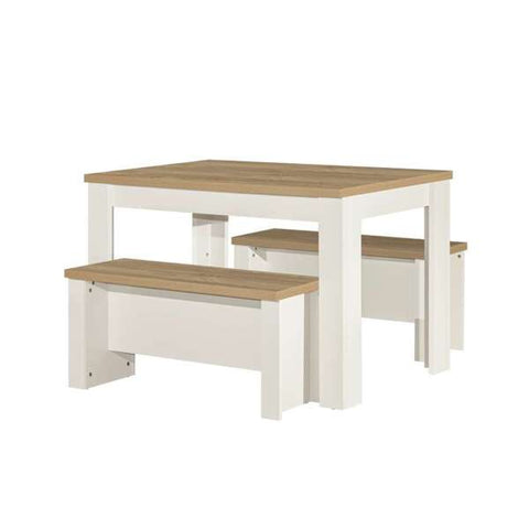 Highgate Dining Table & Bench Set