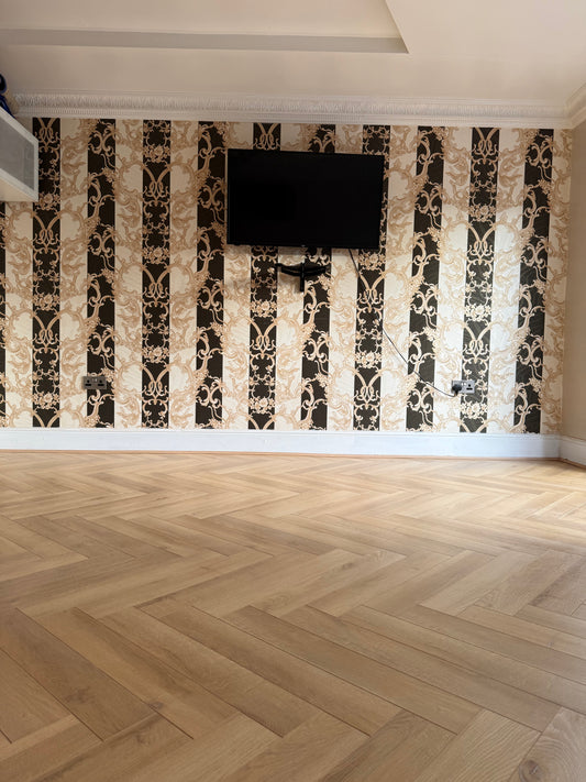 Warren Oak Herringbone Laminate