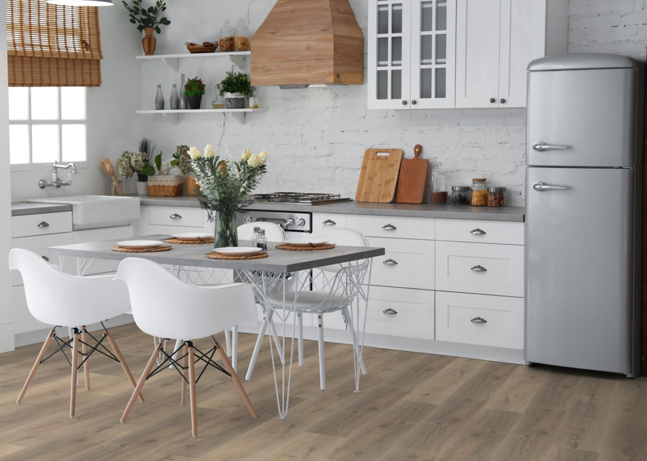 Greige Oak 12mm Laminate