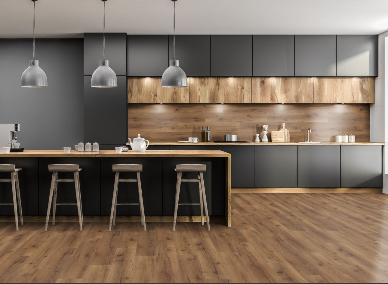 Oak Robust Fumed 12mm Laminate