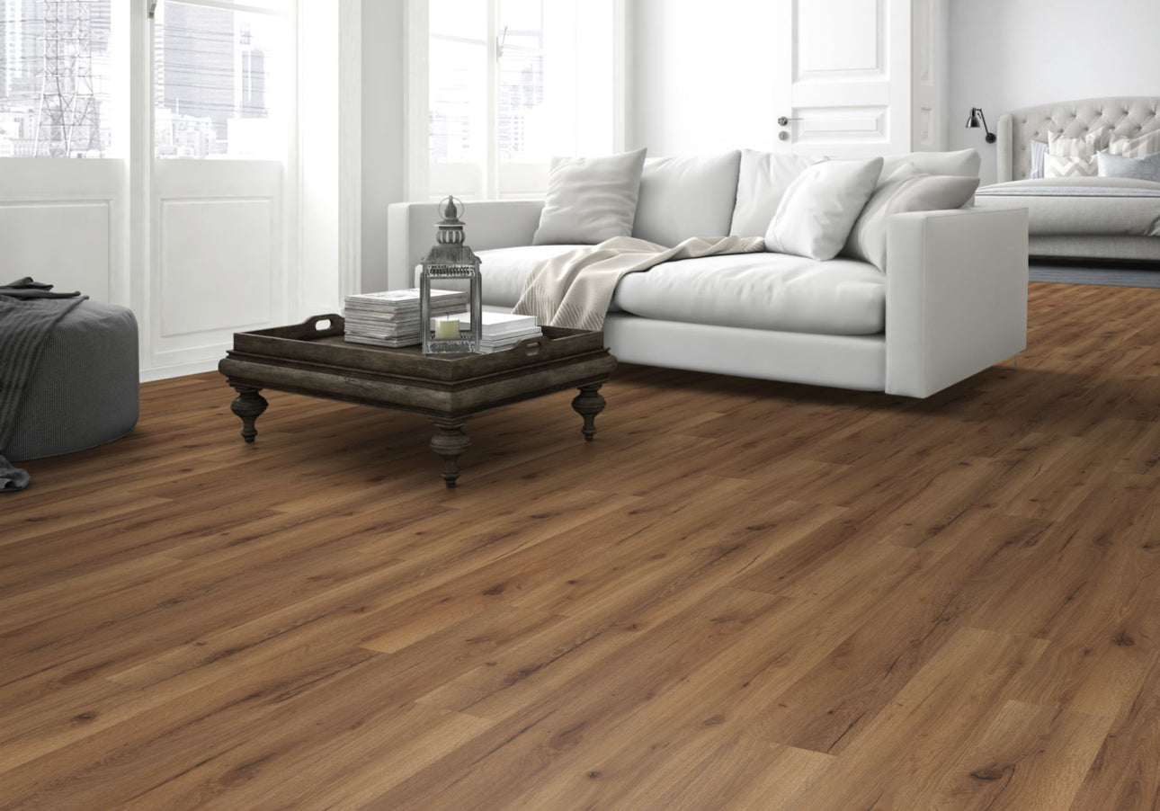 Oak Robust Fumed 12mm Laminate
