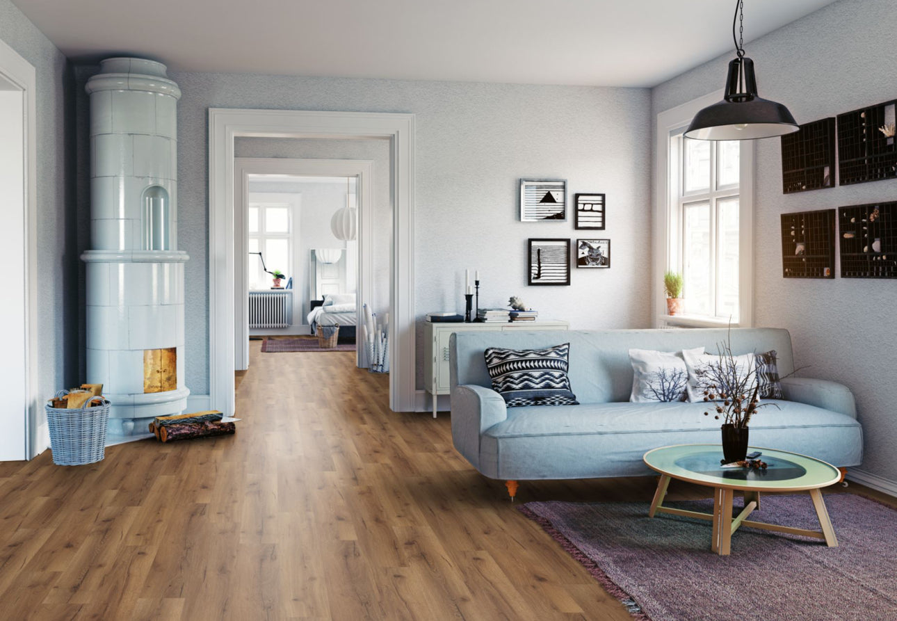 Oak Robust Fumed 12mm Laminate