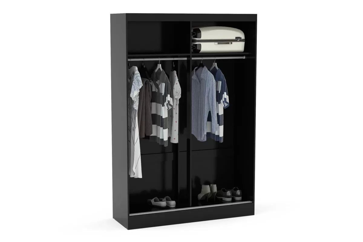 Lynx 2 Door Sliding Wardrobe With Mirror