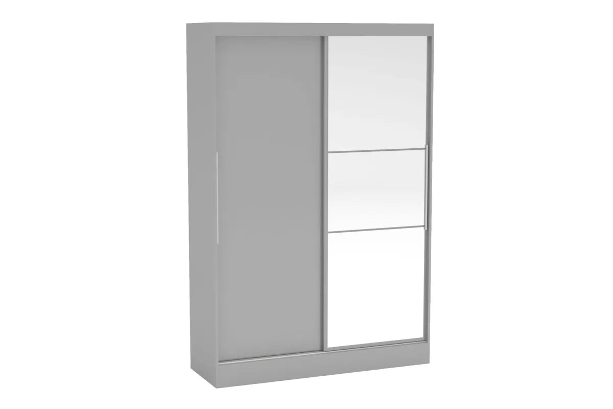 Lynx 2 Door Sliding Wardrobe With Mirror