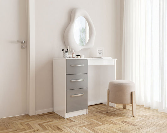 Lynx 3 Drawer Dressing Table