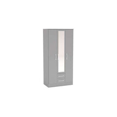 Lynx 3 Door 2 Drawer Wardrobe With Mirror
