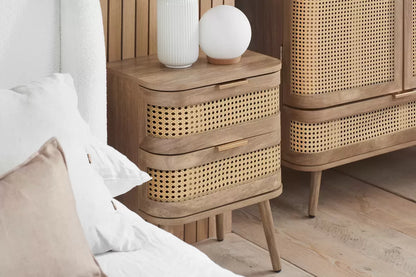 Noah 2 Drawer Bedside
