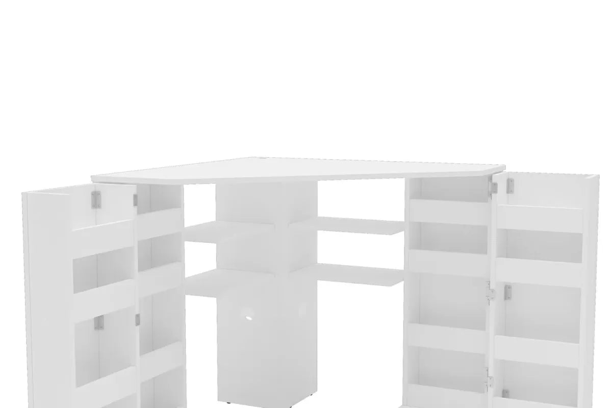 Olivia Corner Dressing Table With Storage