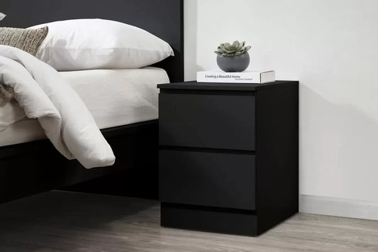 Oslo 2 Drawer Bedside